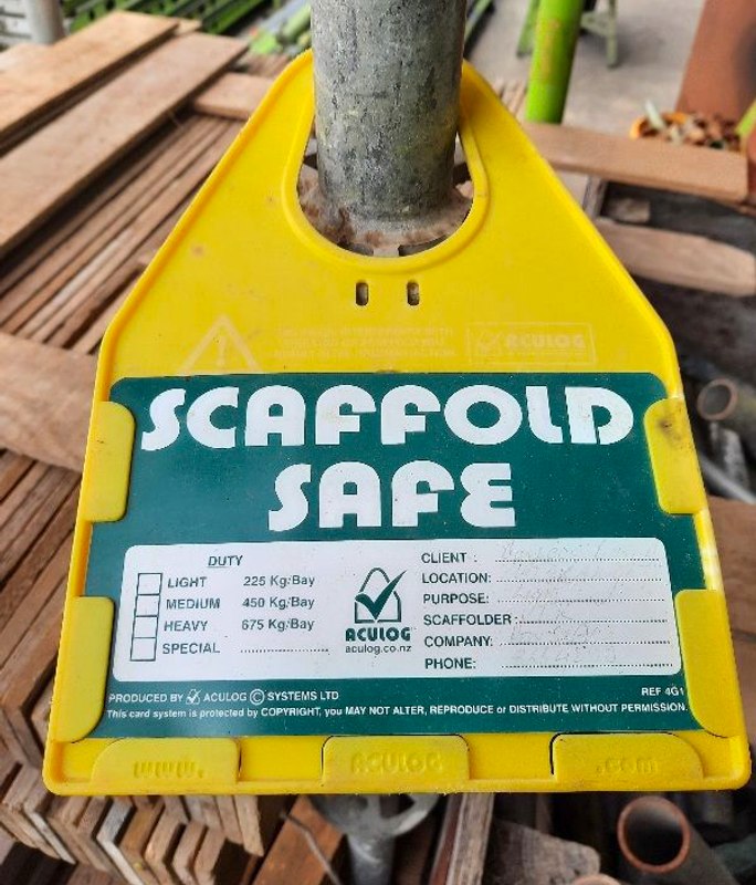 Safe Scaffold on your Build Site