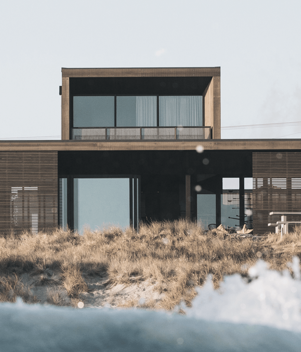 A cedar-clad home taking beachside living to another level