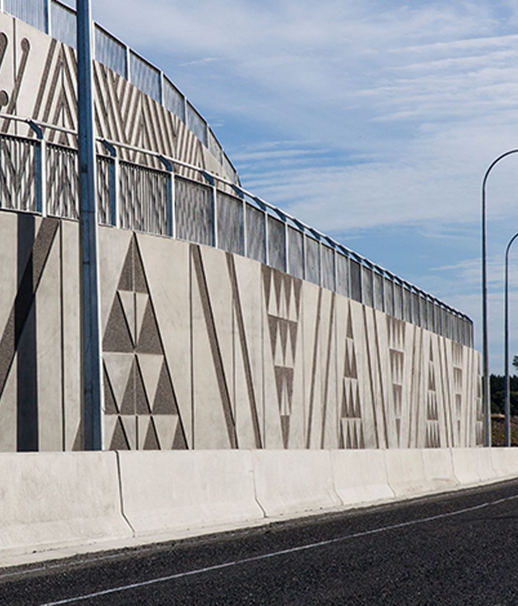 Te Kakakura Retaining Wall