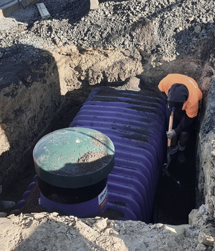 Underground Stormwater Tanks – Which is best, concrete or plastic?