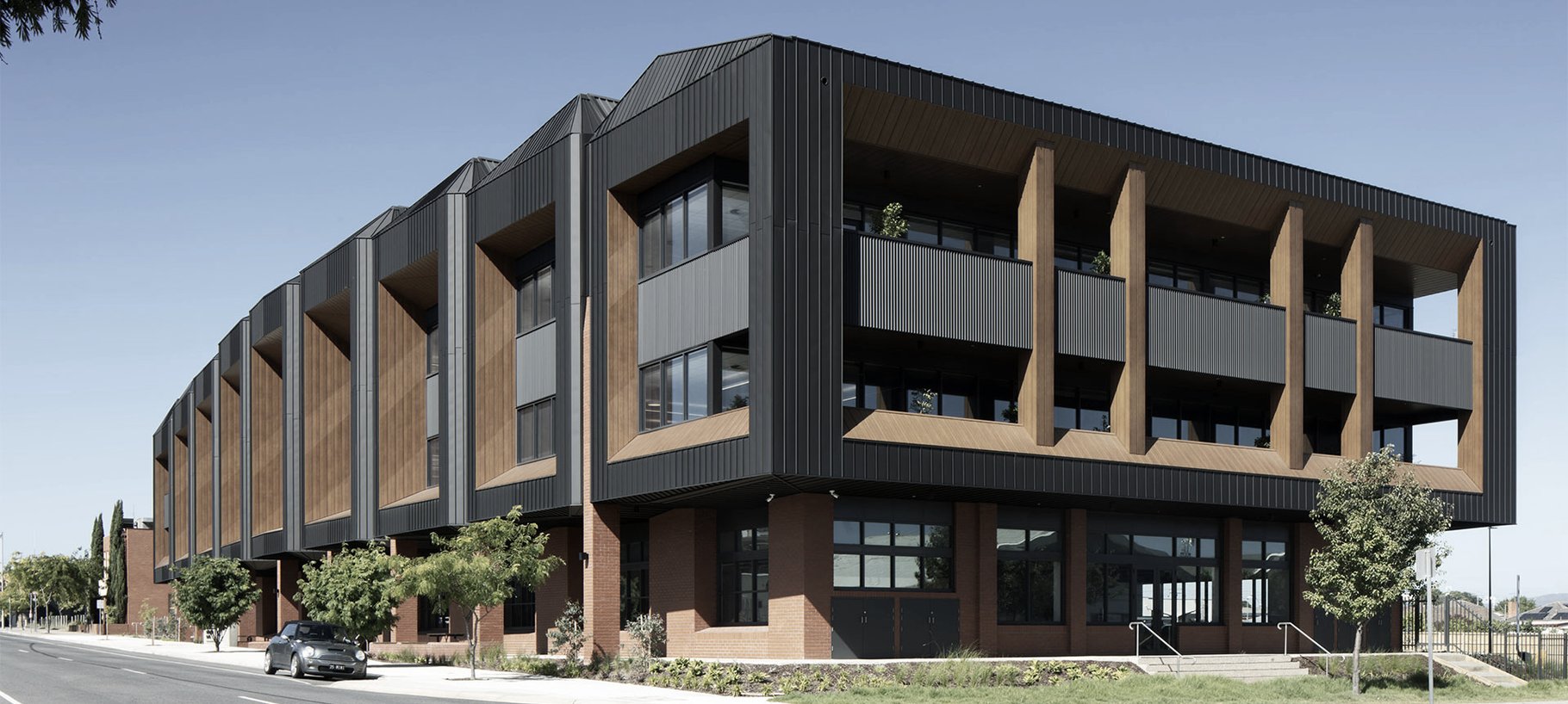 Using prepainted steel to create expressive homes that stand the test