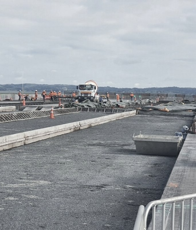 Runway maintenance at Auckland International Airport