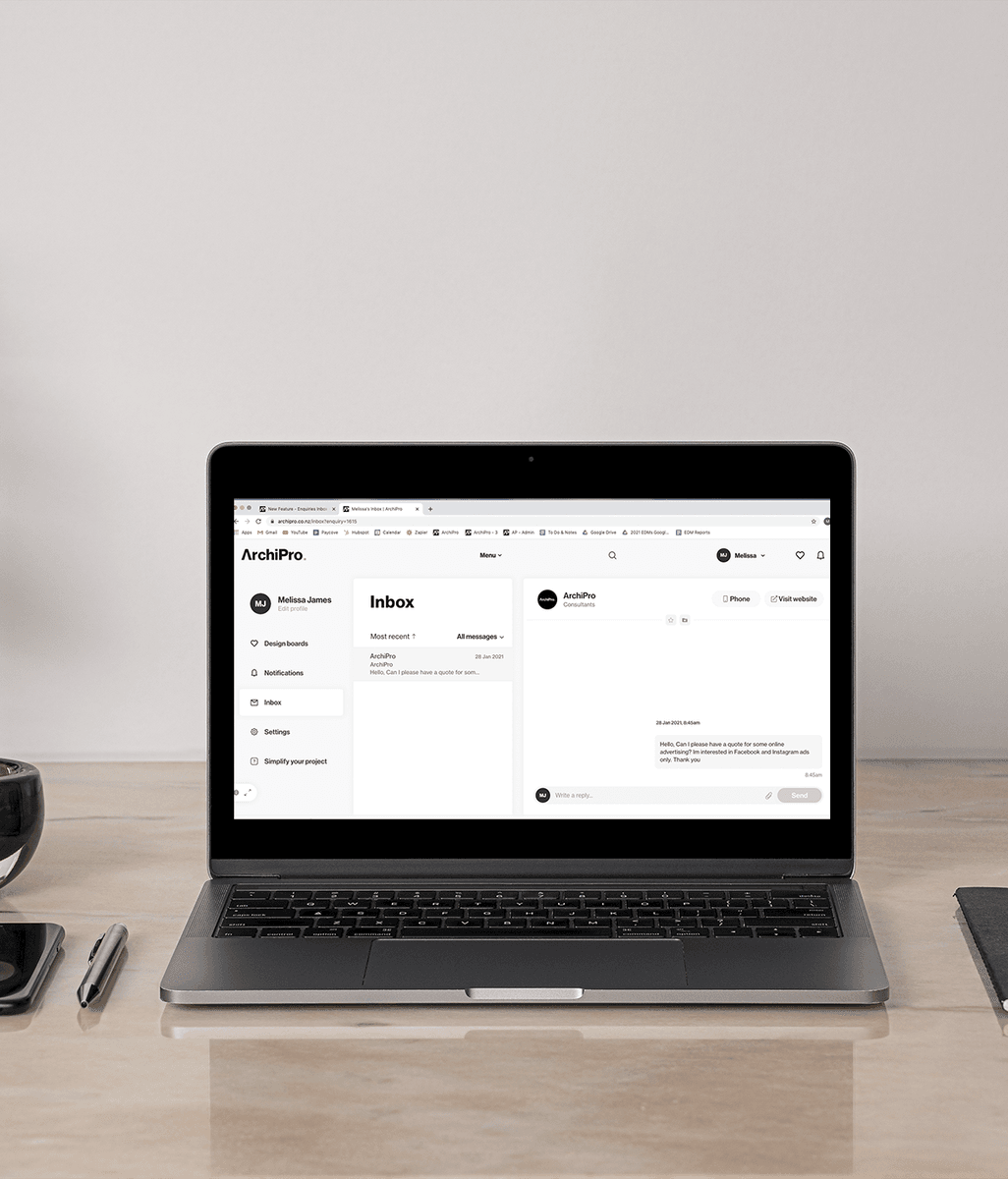 New Feature - Enquiries Inbox