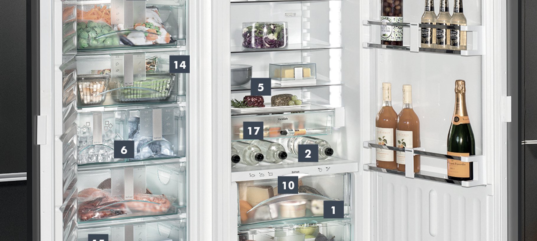 20 Key Features Of Liebherr Integrated Refrigeration