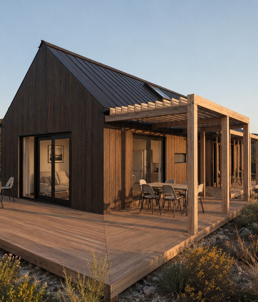 Designing a holiday home that works for two people and a full house