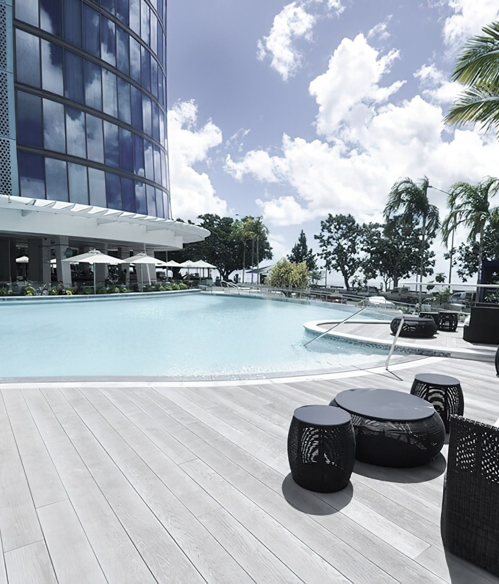 Stunning 5 Star Hotel Resort pool decking in Cairns