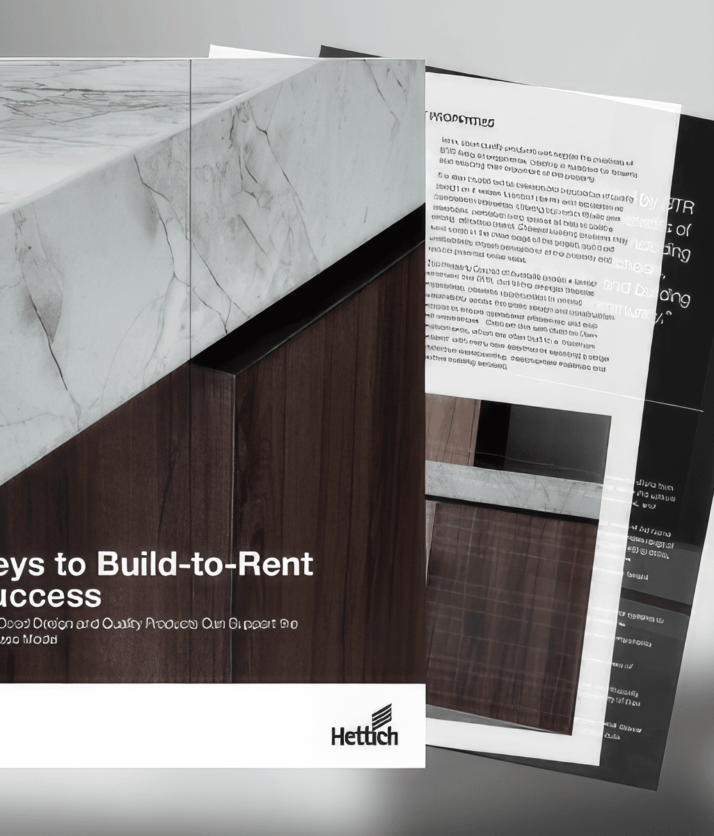 Keys to Build-to-Rent Success: Insights from Hettich’s Latest Whitepaper