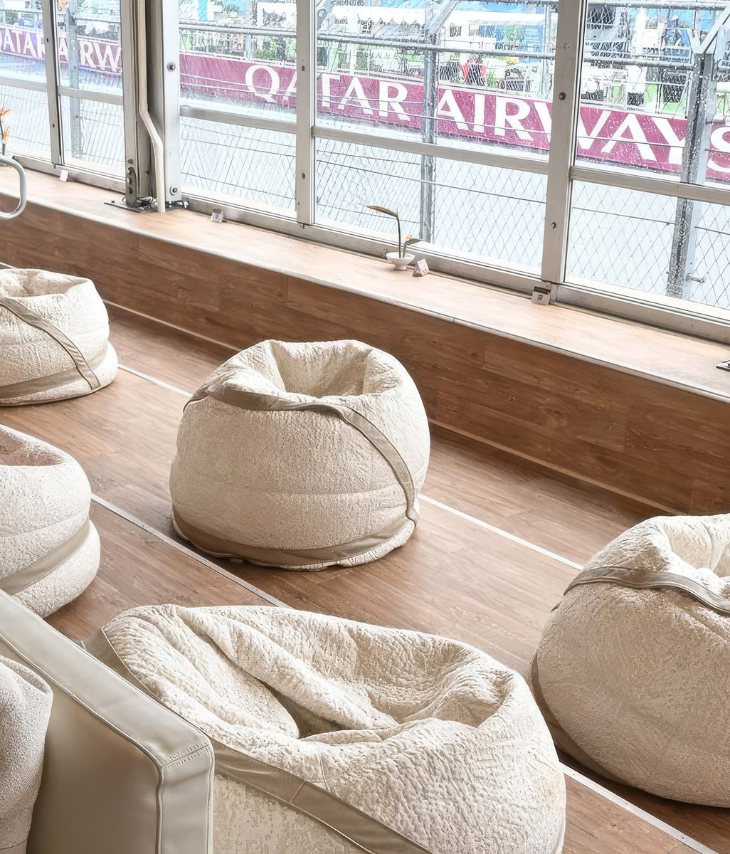 Natuzzi Italia Furnishes the VIP Lounge at the Miami Race Weekend