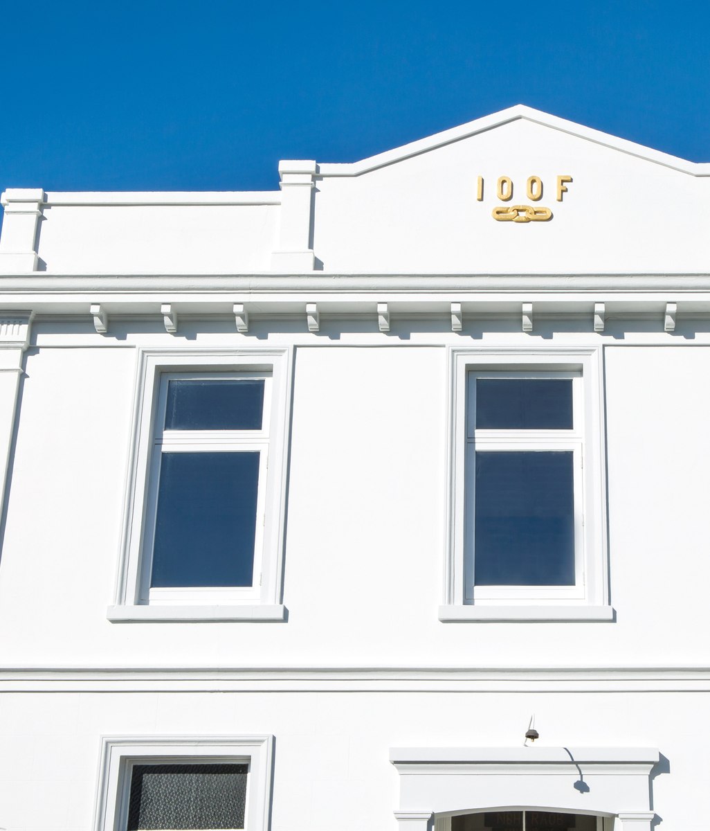 A historic Ponsonby hall renovated into a contemporary family home