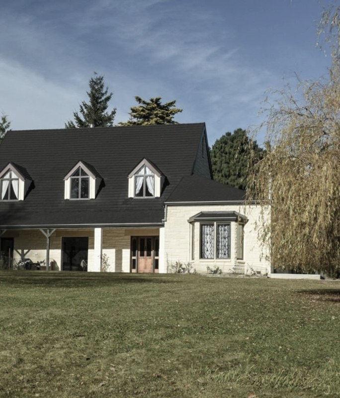 A stone-clad home restored to its former glory