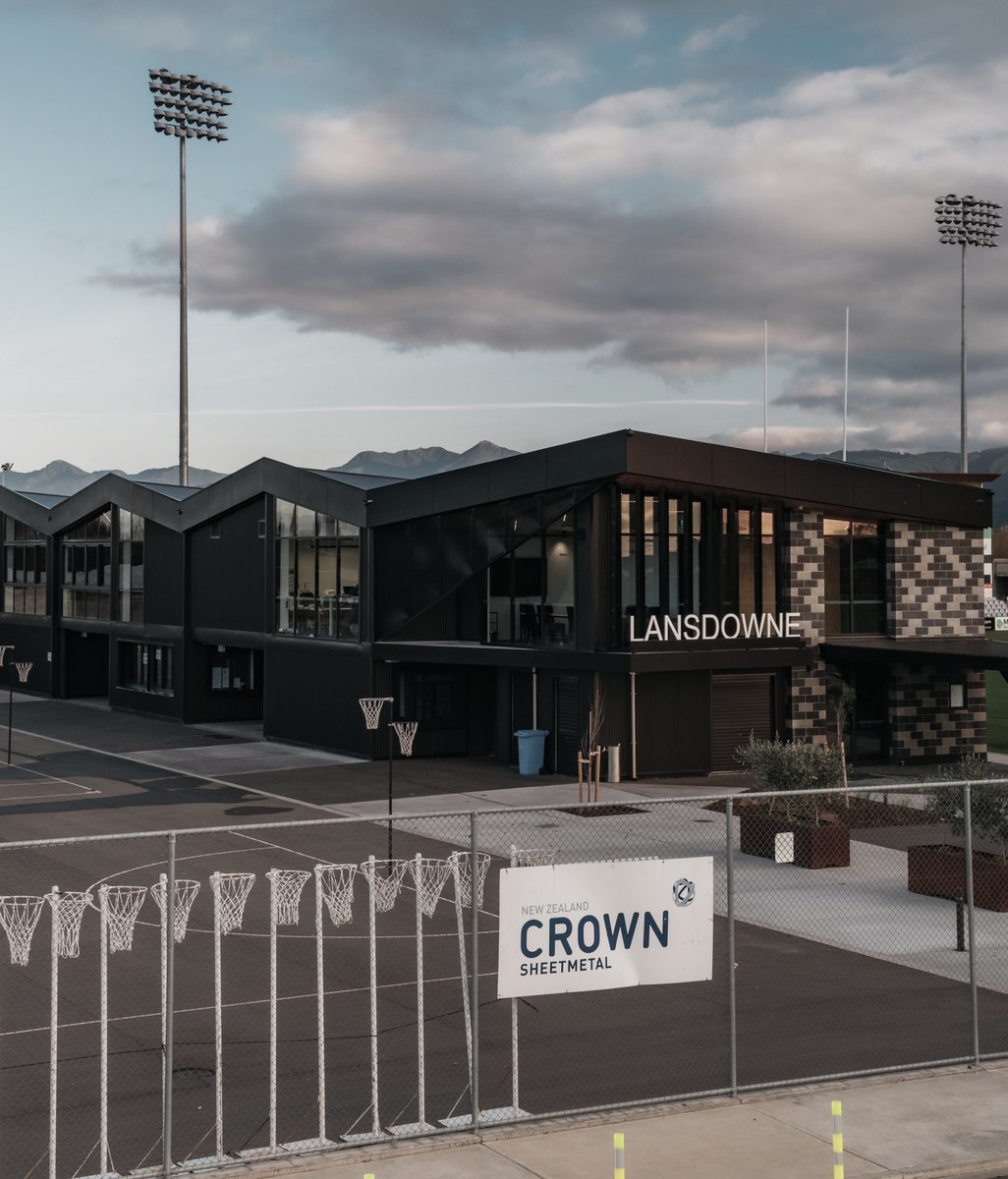 The stunning new sports hub designed to reflect mountain ranges