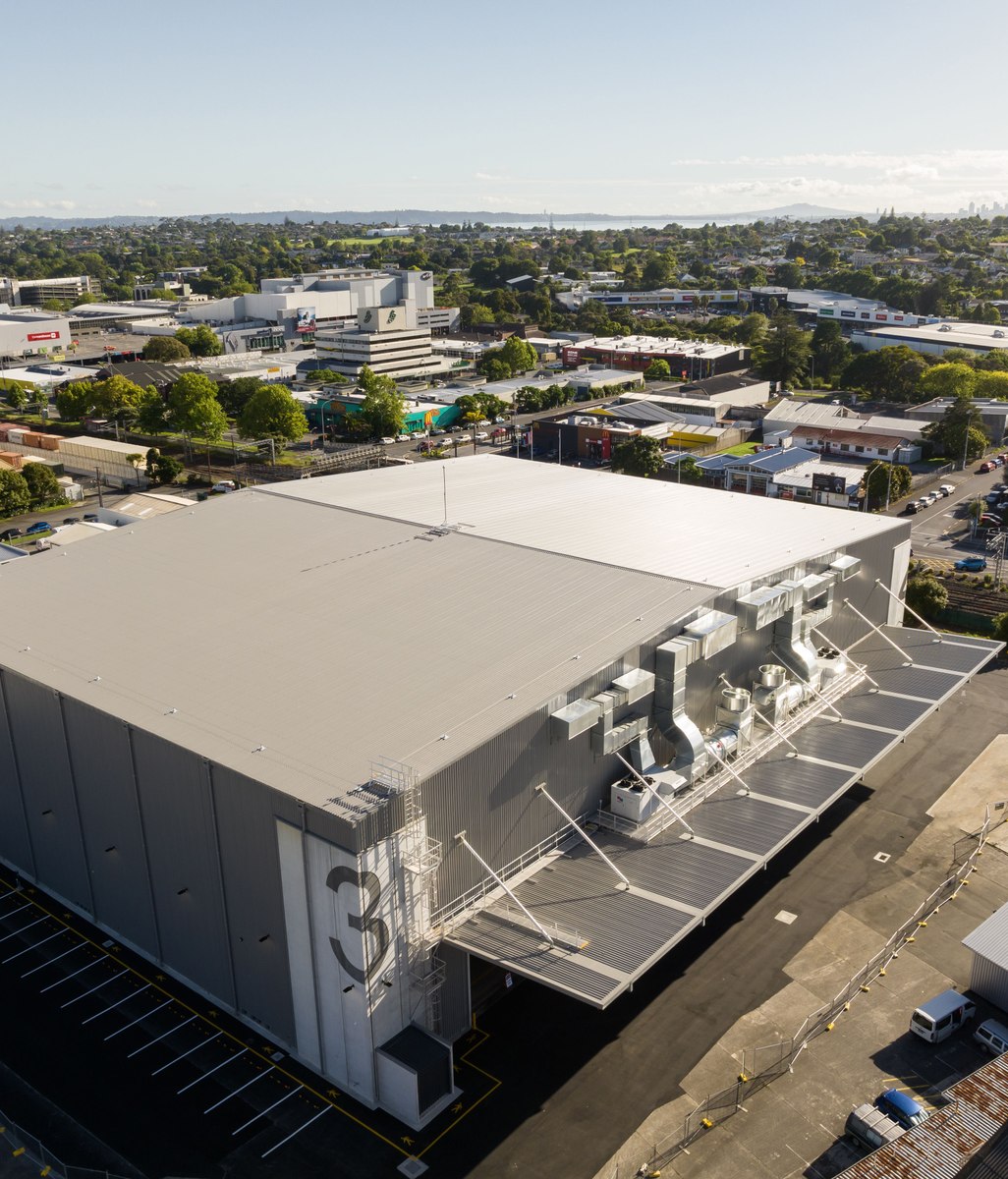 Te Pūtahi - Auckland Film Studios set a new benchmark for the New Zealand film industry with first Green Star rated sound stages