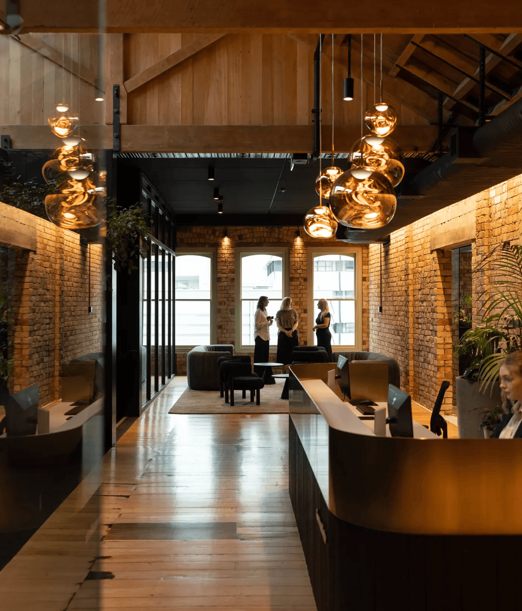 Working within a century-old heritage building to create a state-of-the-art law office