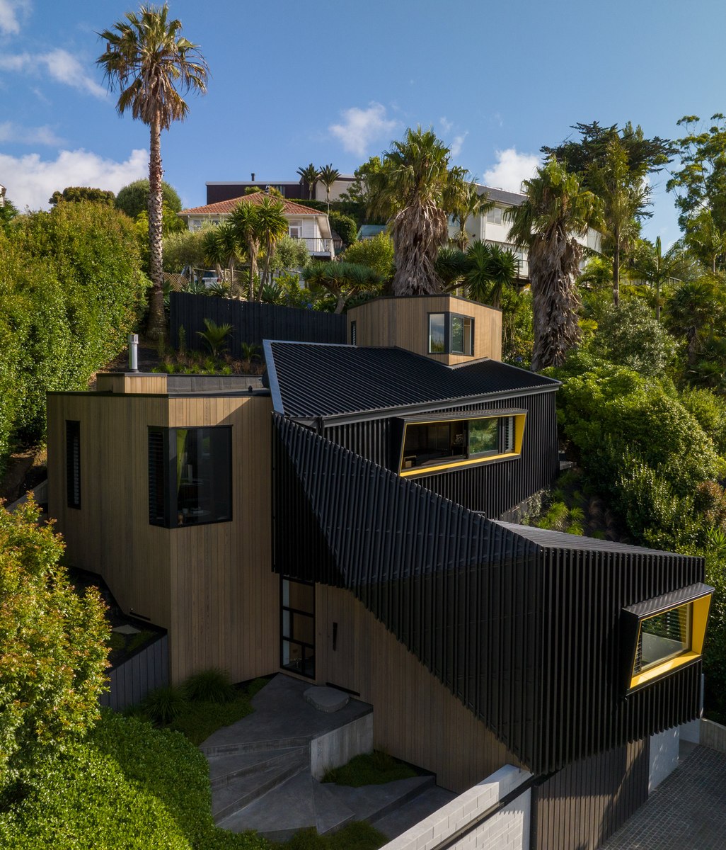 A sculptural home handcrafted over a decade in a labour of love