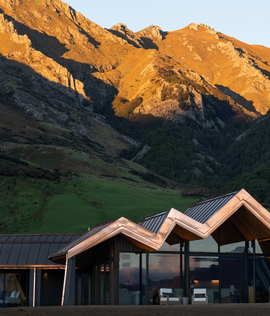 An architectural masterpiece nestled at the foot of Mt Isthmus