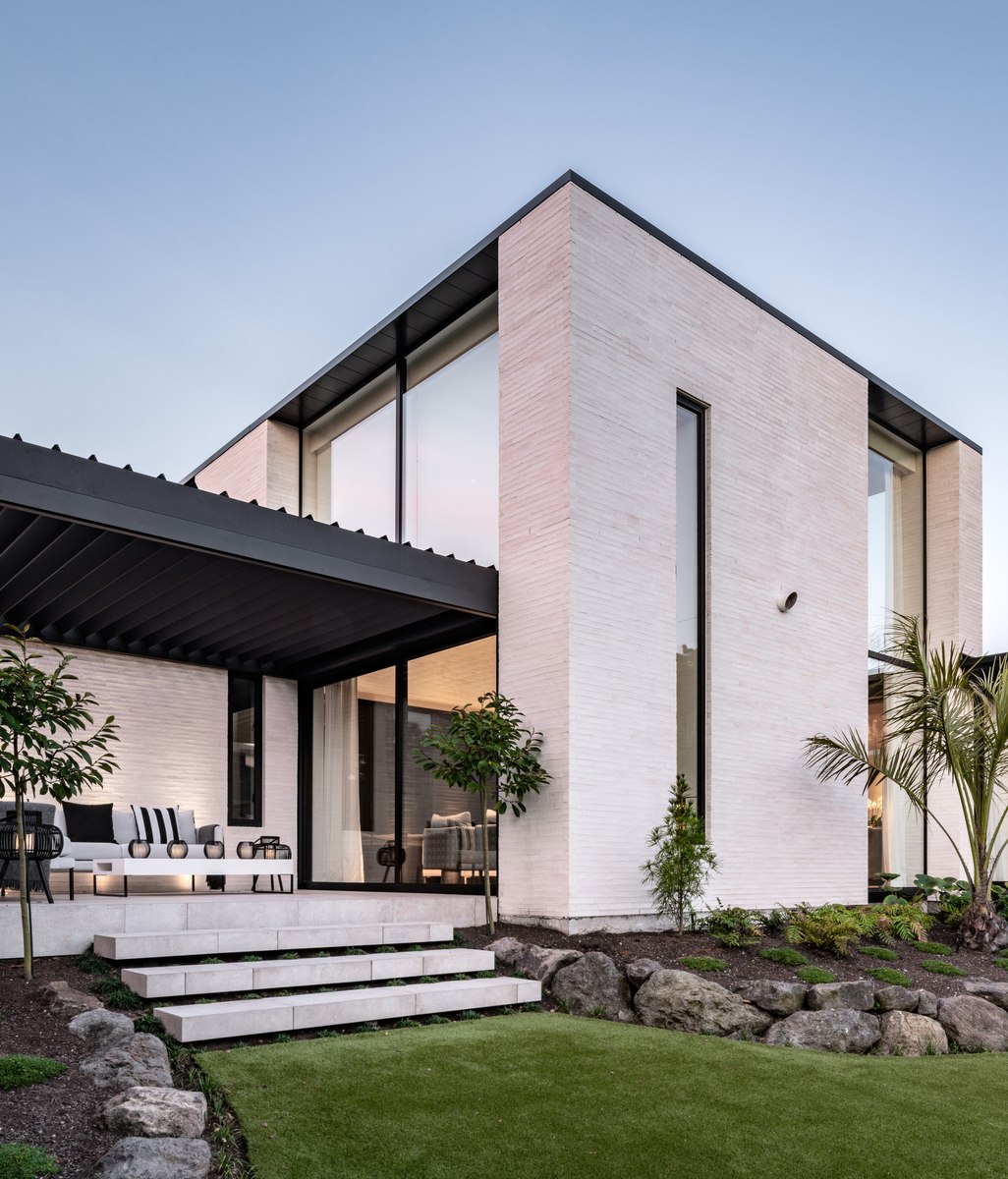 Modern Mediterranean influence for a high-end Christchurch rebuild