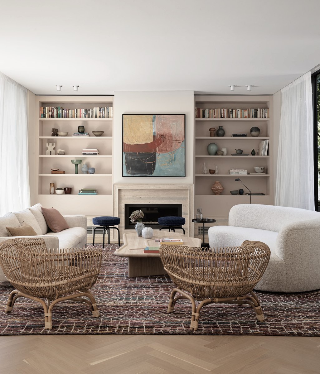 A globally-inspired, art-filled house with all the warmth of a forever family home