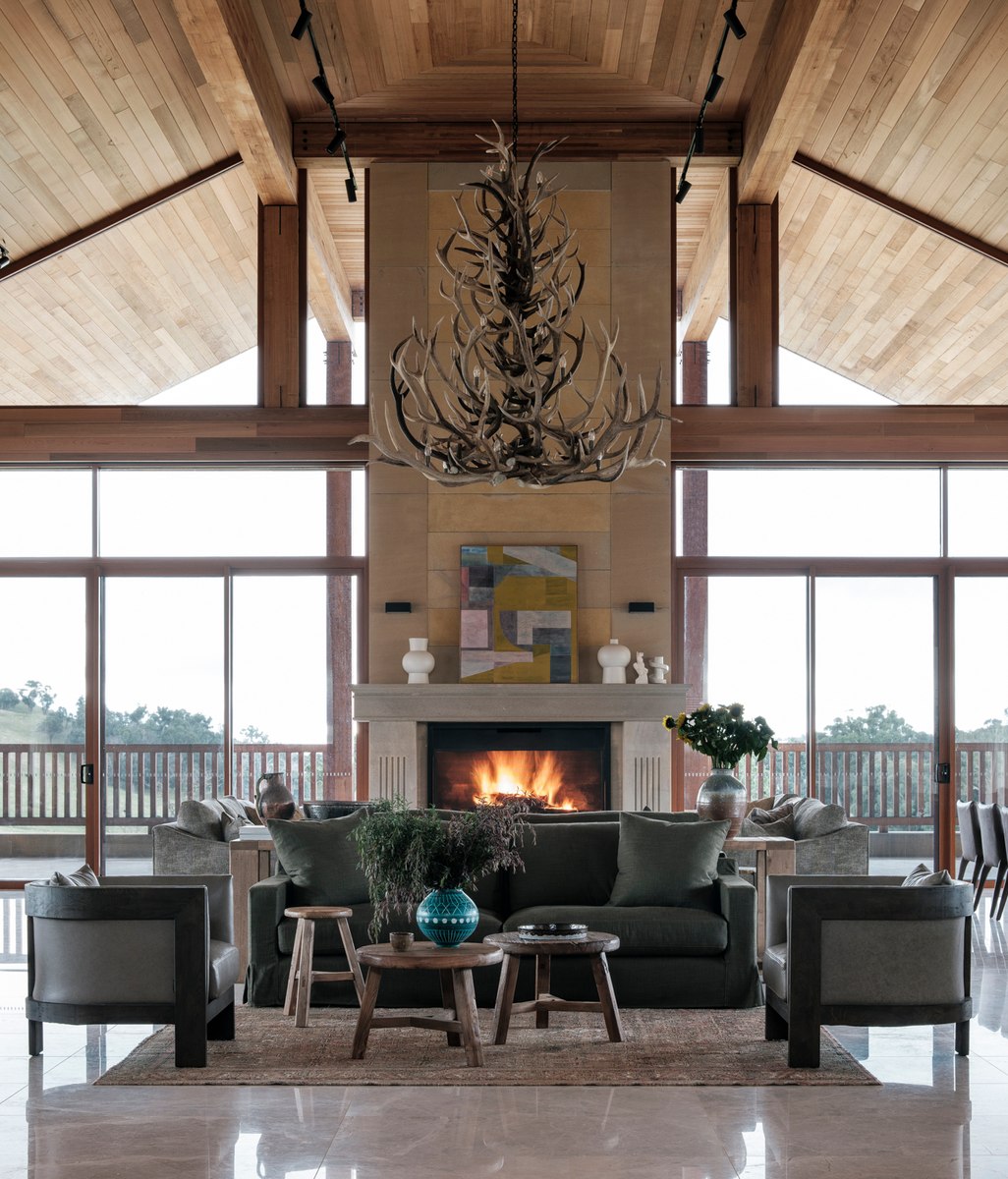 A luxury farmhouse designed for family connection