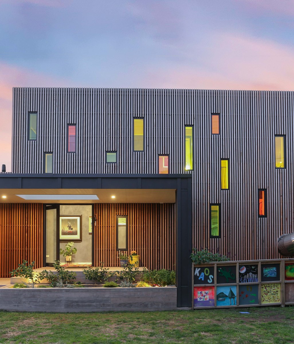 This playful beachside home is a true expression of the owner’s creative spirit