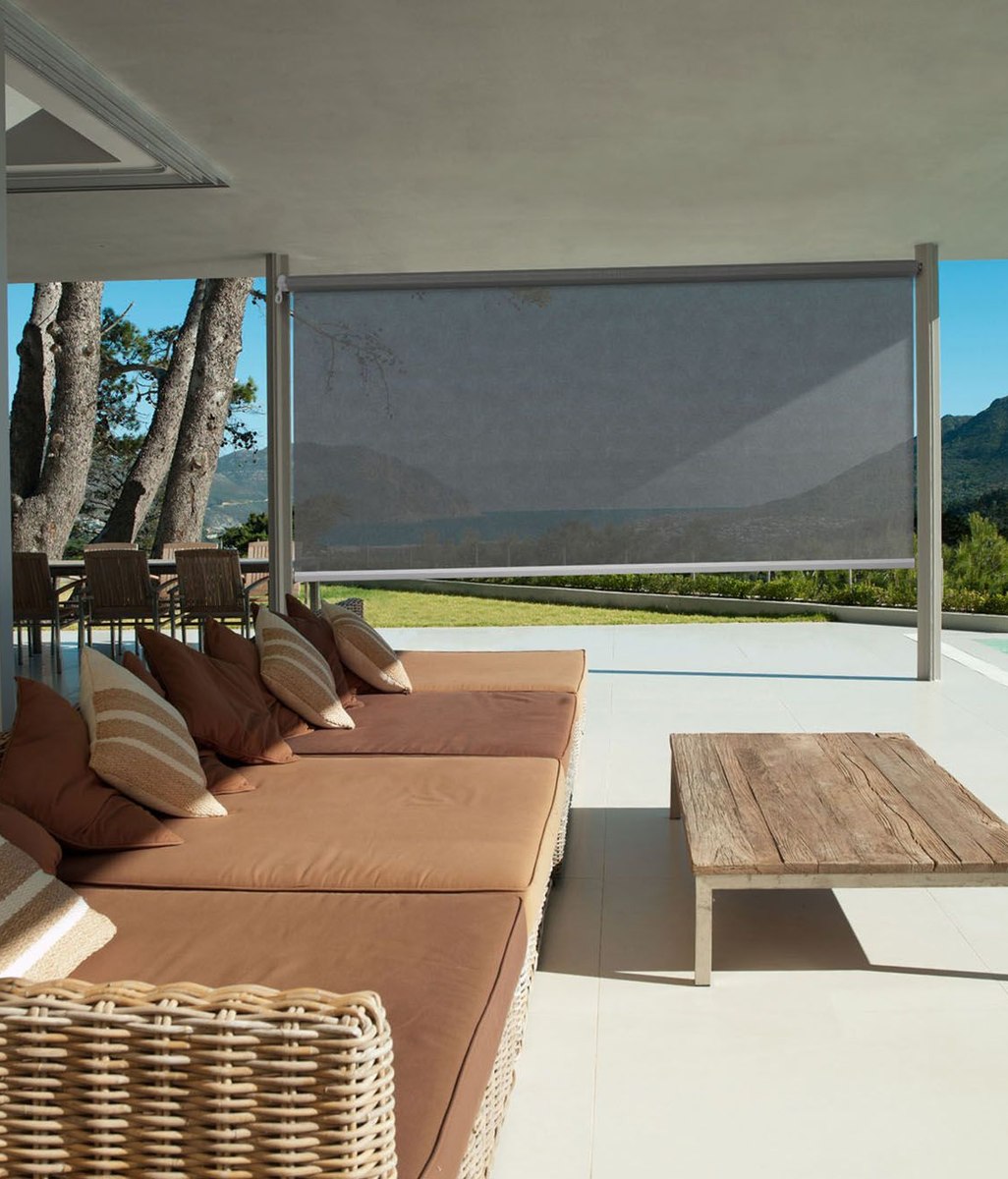 Entertain outdoors in privacy