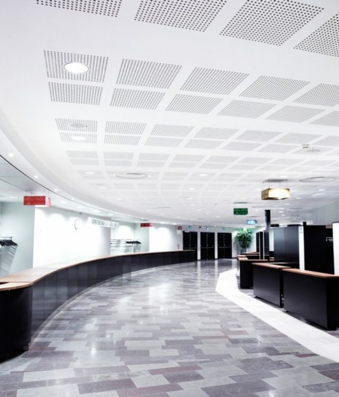 Eliminating a silent toxin: perforated plasterboard that remove VOCs