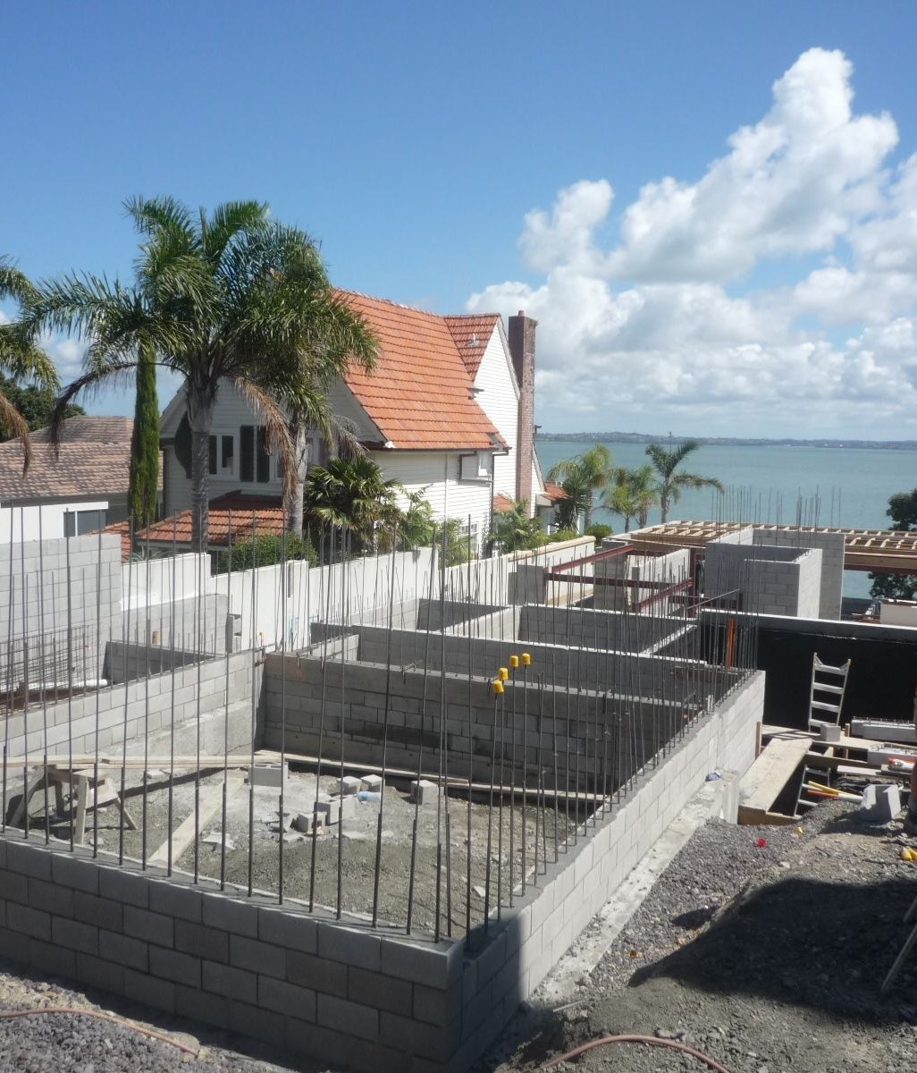 Building Sea Wall House – from start to finish