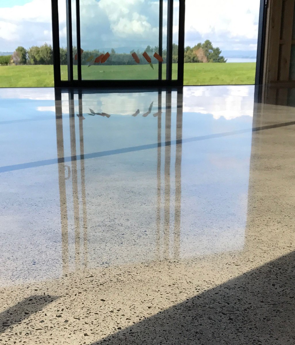 Concrete: in and out