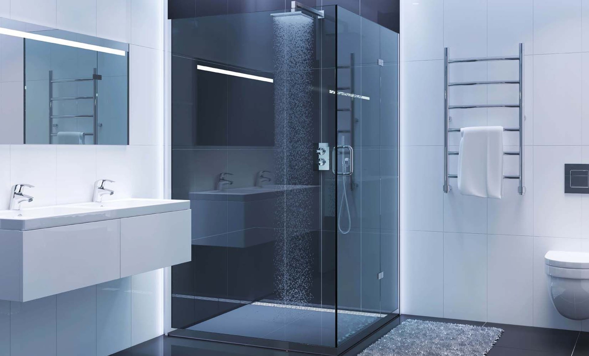 easyCLEAN Shower Glass Protection