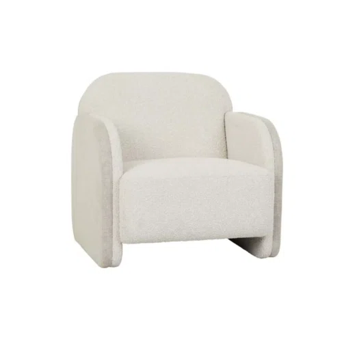Barley/Oat Boucle Livia Occasional Chair