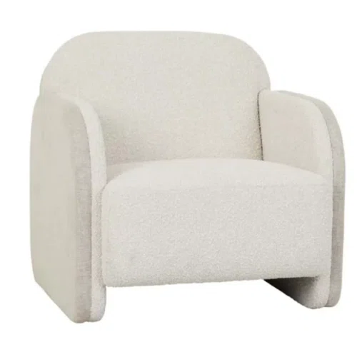 Barley/Oat Boucle Livia Occasional Chair