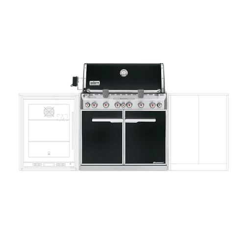 Black Weber Summit Built-in Barbecues