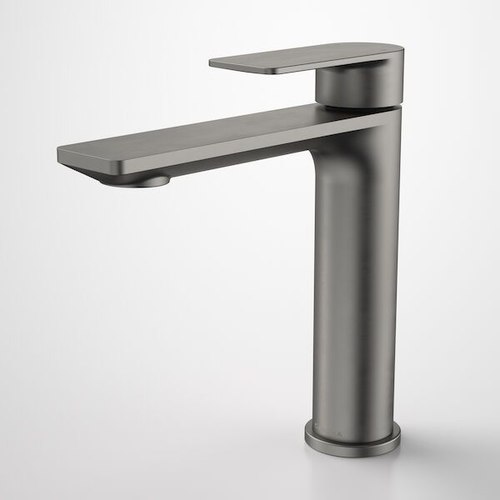 Gunmetal Urbane II Mid Tower Basin Mixer - All Pressure - Lead Free