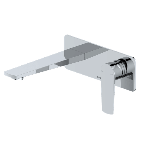 Chrome Code Pure Wall Mounted Basin Mixer - 7 Colours