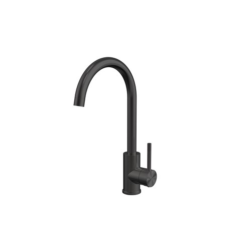 Black Motivo Gooseneck Sink Mixer