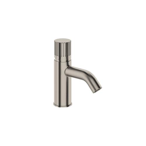BRUSHED NICKEL PETTINE BASIN MIXER