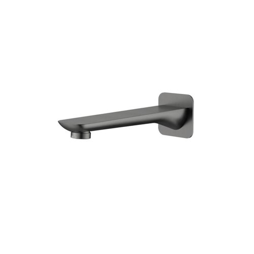 Gunmetal Quadro Bath Spout