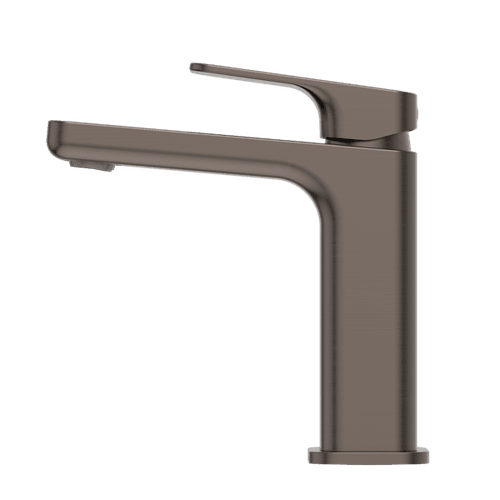 Brushed Bronze Waipori MK2 Basin Mixer 6 Star - Lead Free