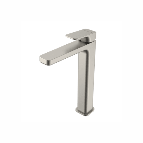 Brushed Nickel Waipori MK2 Hi Rise Basin Mixer 6 Star - Lead Free