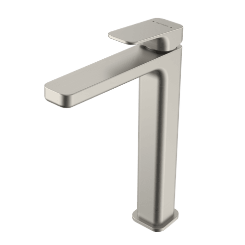 Brushed Nickel Waipori MK2 Hi Rise Basin Mixer 6 Star - Lead Free