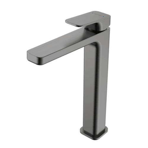Gunmetal Waipori MK2 Hi Rise Basin Mixer 6 Star - Lead Free