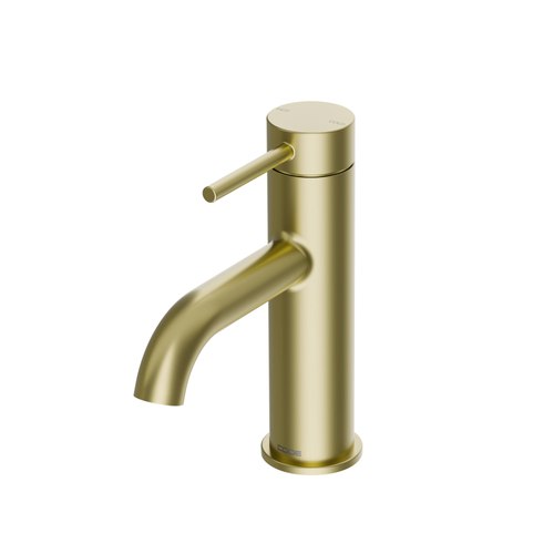Brushed Brass Nature Basin Mixer - 7 Colours