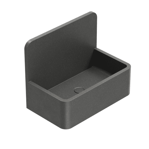 Charcoal Apollo Wall Hung Basin