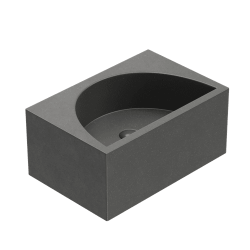 Charcoal Deck Wall Hung Basin