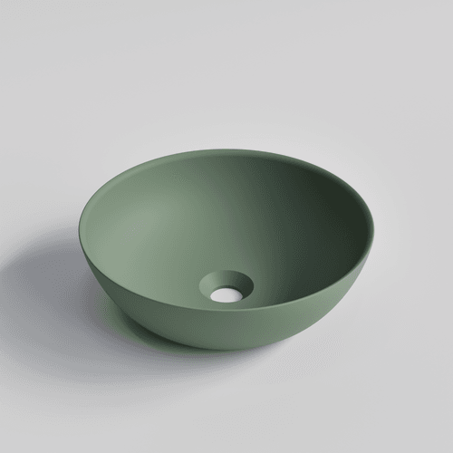 GREEN Code Round Villastone Basin 390Mm - 5 Colours
