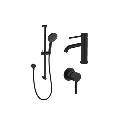 Black Evoke Standard Tapware Bundle