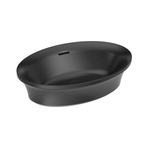 Night Sky Flute Oval Vessel Basin