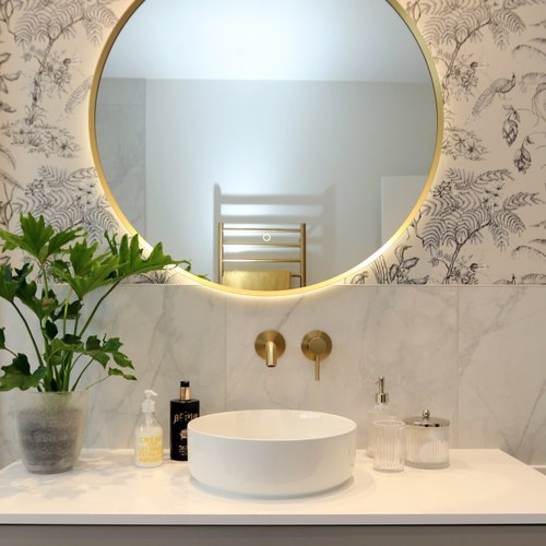 Gloss White Code Pure Round Ceramic Basin 360Mm - 5 Colours