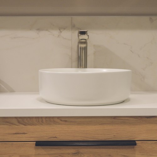 Matte White Code Pure Round Ceramic Basin 360Mm - 5 Colours