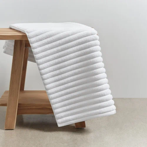 White Family Bath Towel Bundle - White