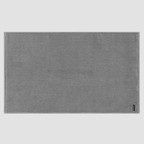 Grey Micro Cotton Bath Mats